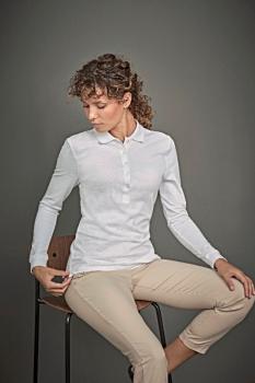 Tee-Jays Women´s Luxury Stretch Long Sleeve Polo