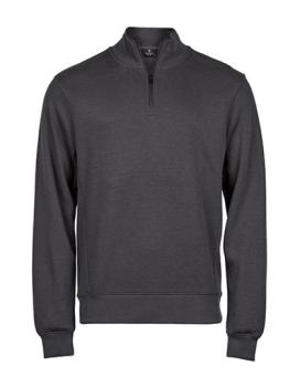 Tee-Jays Ribbed Interlock Half Zip