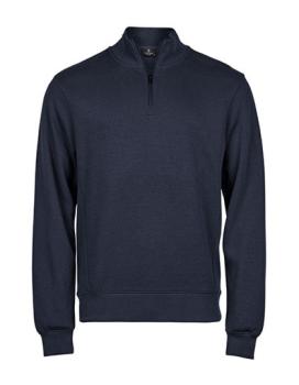 Tee-Jays Ribbed Interlock Half Zip