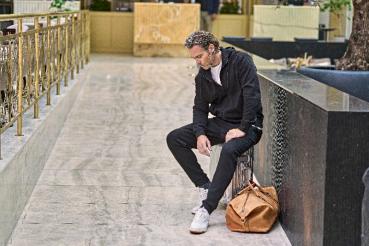 Tee-Jays Ribbed Interlock Hooded Full Zip