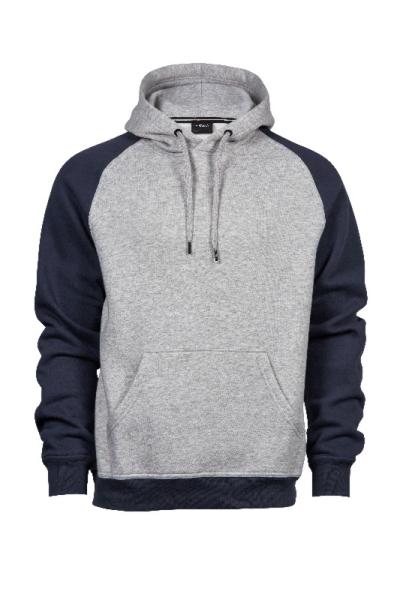 Tee-Jays Two-Tone Hooded Sweatshirt