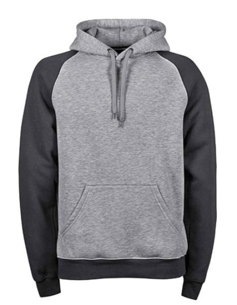 Tee-Jays Two-Tone Hooded Sweatshirt