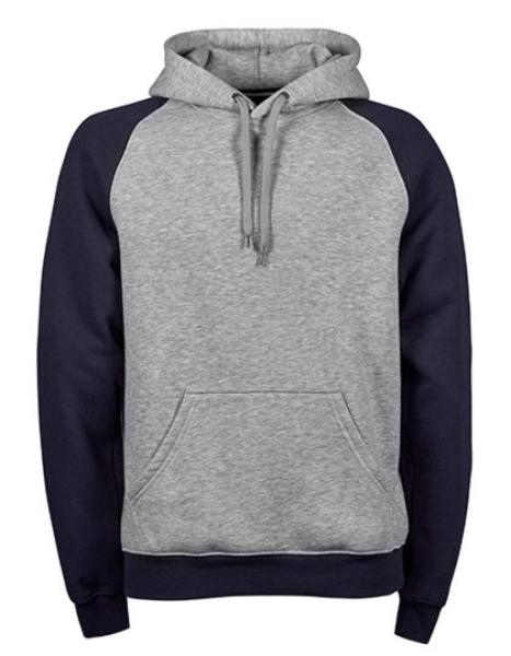 Tee-Jays Two-Tone Hooded Sweatshirt