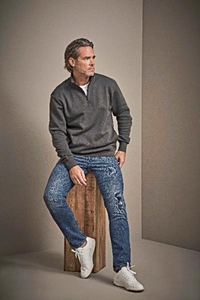 Tee-Jays Half Zip Sweatshirt