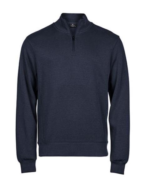 Tee-Jays Ribbed Interlock Half Zip