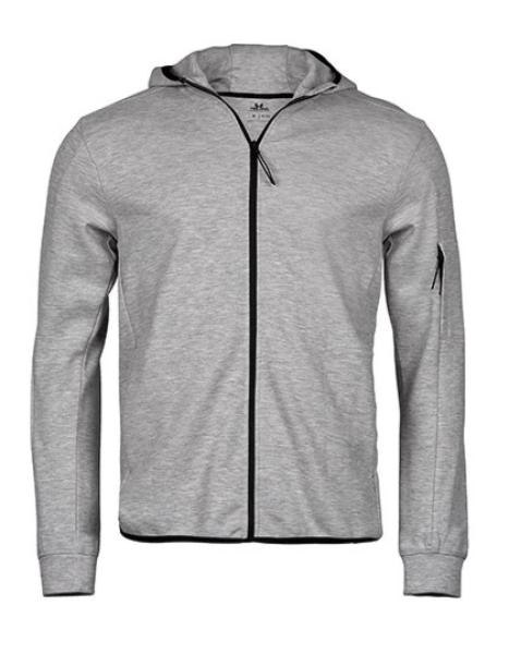 Tee-Jays Athletic Hooded Full Zip Sweat